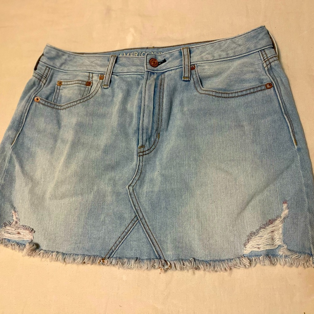 American Eagle Denim Skirt Size 10 EUC